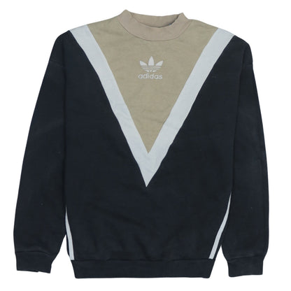 Womens UK Size 4 adidas Beige Pullover Sweatshirt
