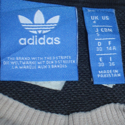 Womens UK Size 4 adidas Beige Pullover Sweatshirt