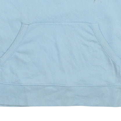Mens UK Size M Champion Blue Pullover Hoodie