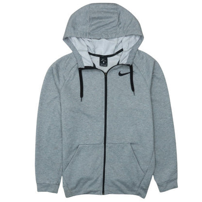 Mens UK Size S Nike Grey Full Zip Hoodie