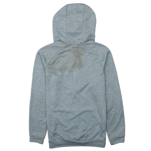 Mens UK Size S Nike Grey Full Zip Hoodie