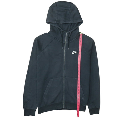 Mens UK Size M Nike Black Full Zip Hoodie