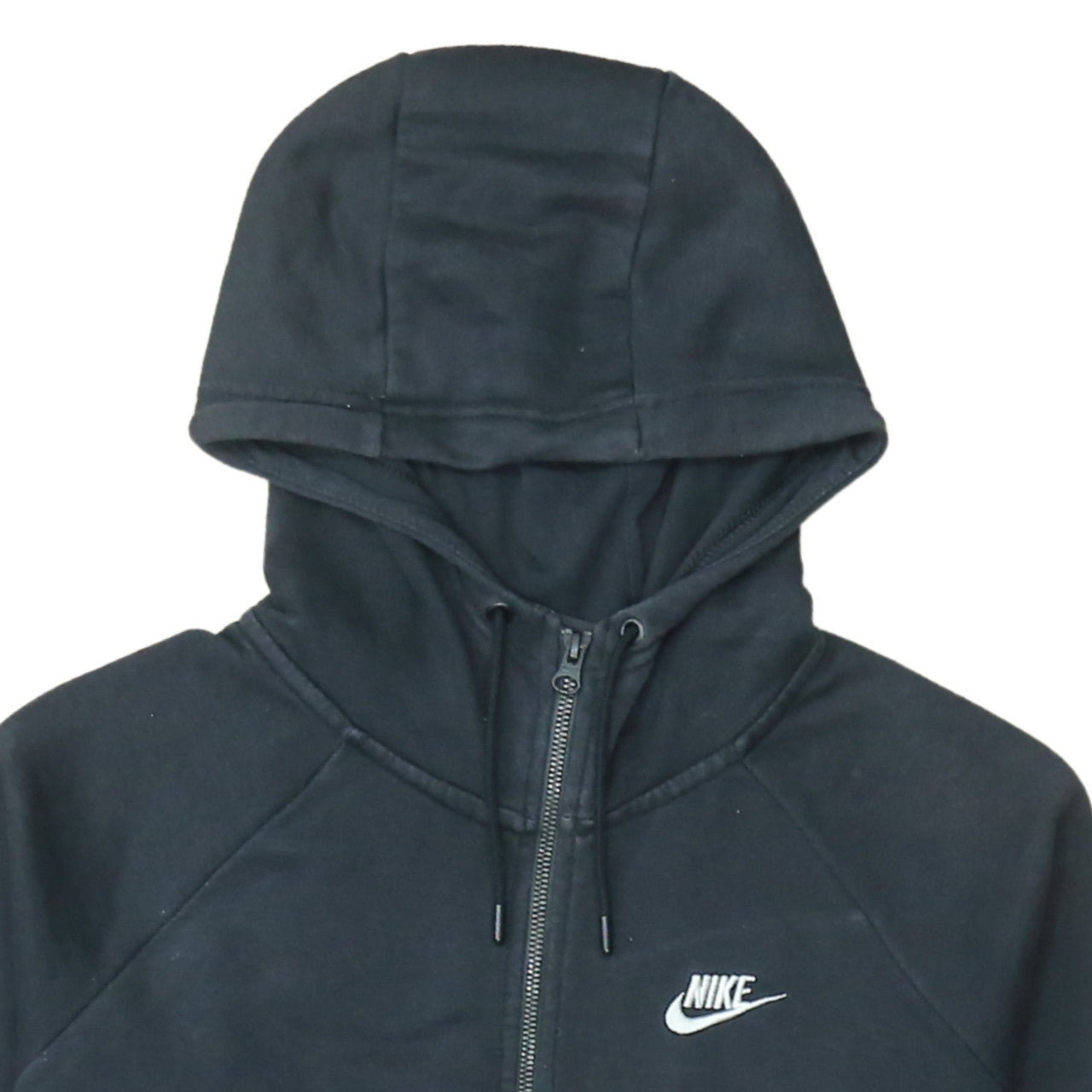 Mens UK Size M Nike Black Full Zip Hoodie
