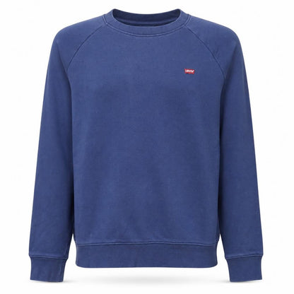 Mens UK Size S Levi's Blue Pullover Sweatshirt