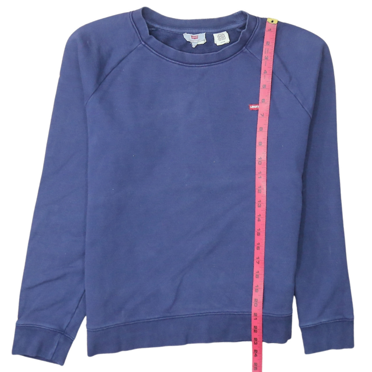 Mens UK Size S Levi's Blue Pullover Sweatshirt