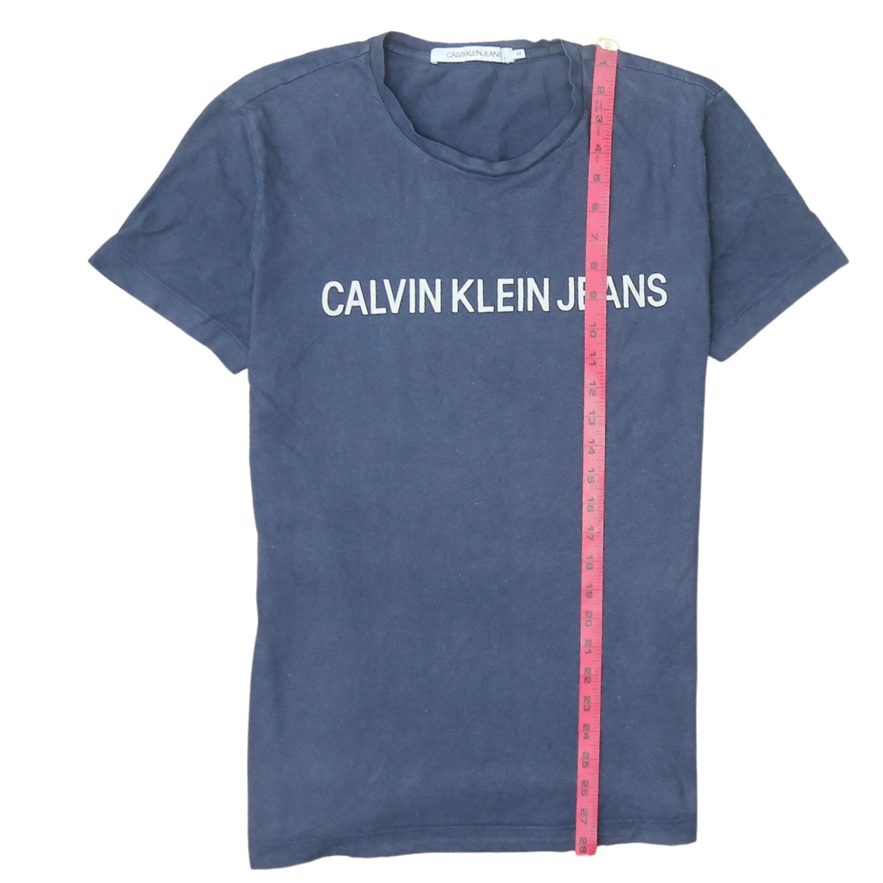 Mens UK Size M Calvin Klein Jeans Blue  T-Shirt