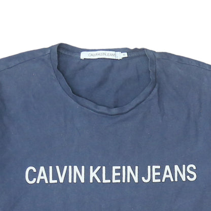 Mens UK Size M Calvin Klein Jeans Blue  T-Shirt