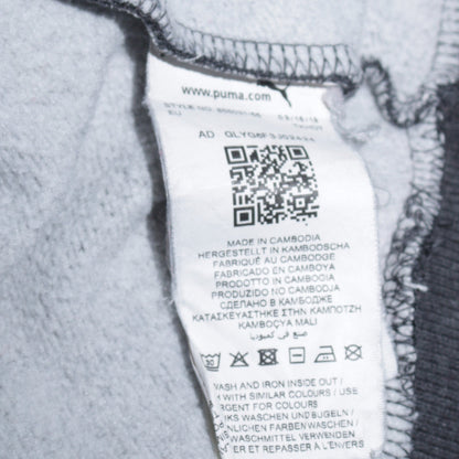 Mens UK Size L PUMA Grey Pullover Hoodie