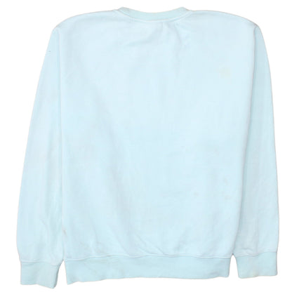 Womens UK Size L Nike Blue Pullover Sweatshirt