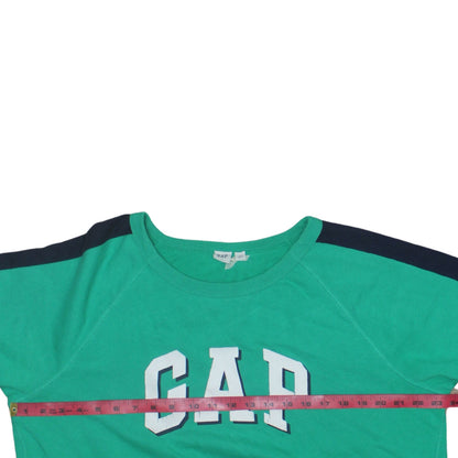 Womens UK Size XL Gap Green Pullover Sweatshirt