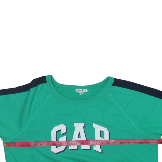 Womens UK Size XL Gap Green Pullover Sweatshirt