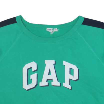 Womens UK Size XL Gap Green Pullover Sweatshirt
