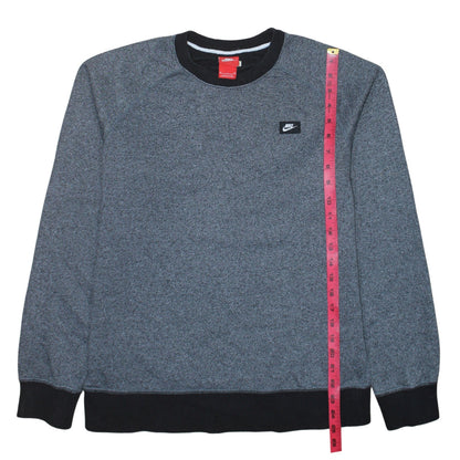 Mens UK Size M Nike Grey Pullover Sweatshirt