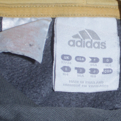 Teens UK Size 164 adidas Grey Pullover Hoodie