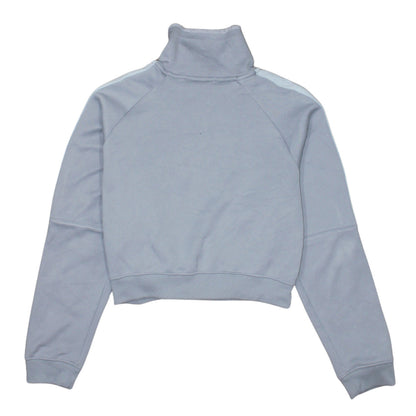 Womens UK Size S Nike Grey Full Zip Hoodie