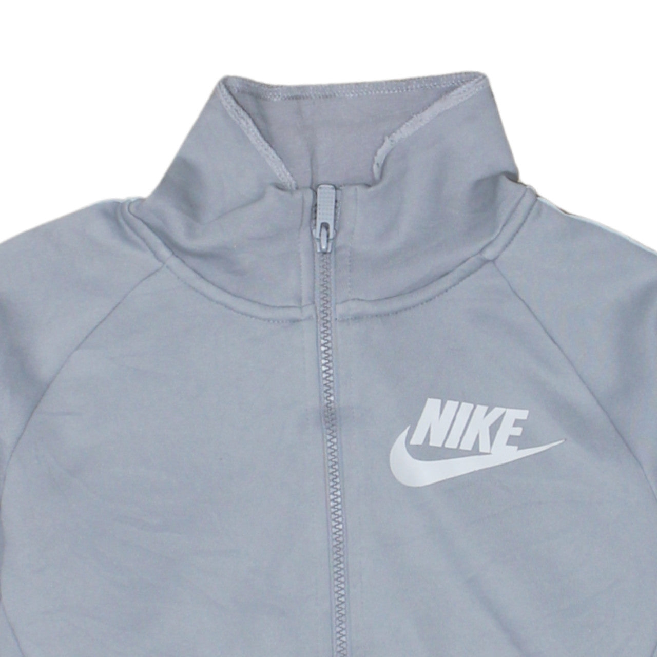 Womens UK Size S Nike Grey Full Zip Hoodie