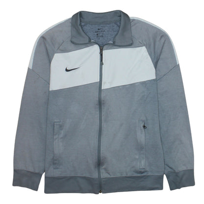 Mens UK Size M Nike Grey Full Zip Sweatshirt