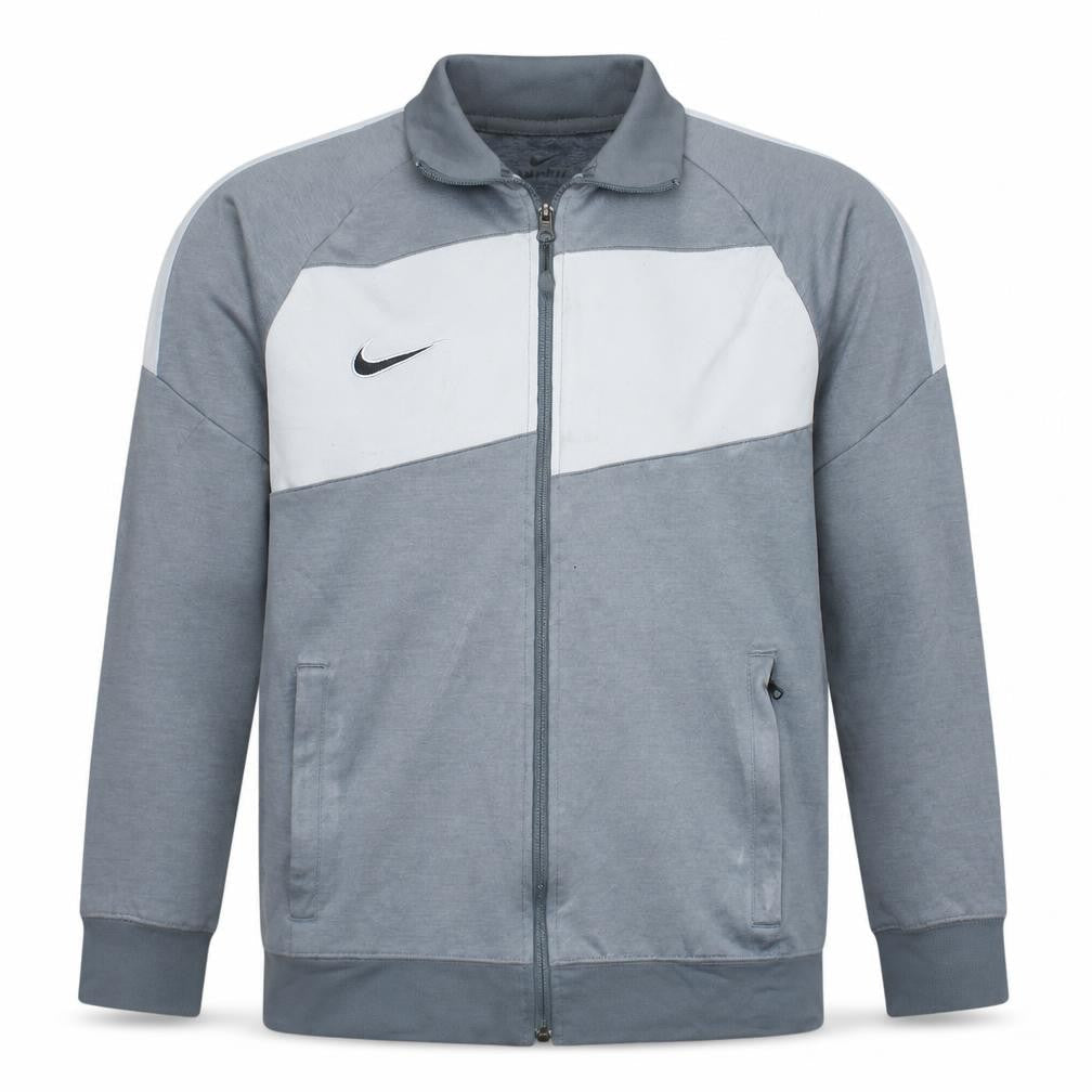 Mens UK Size M Nike Grey Full Zip Sweatshirt