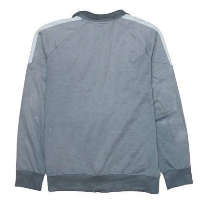Mens UK Size M Nike Grey Full Zip Sweatshirt
