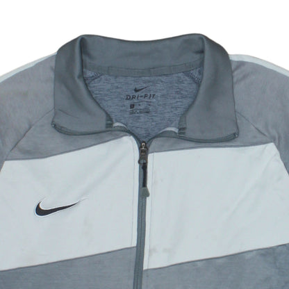 Mens UK Size M Nike Grey Full Zip Sweatshirt