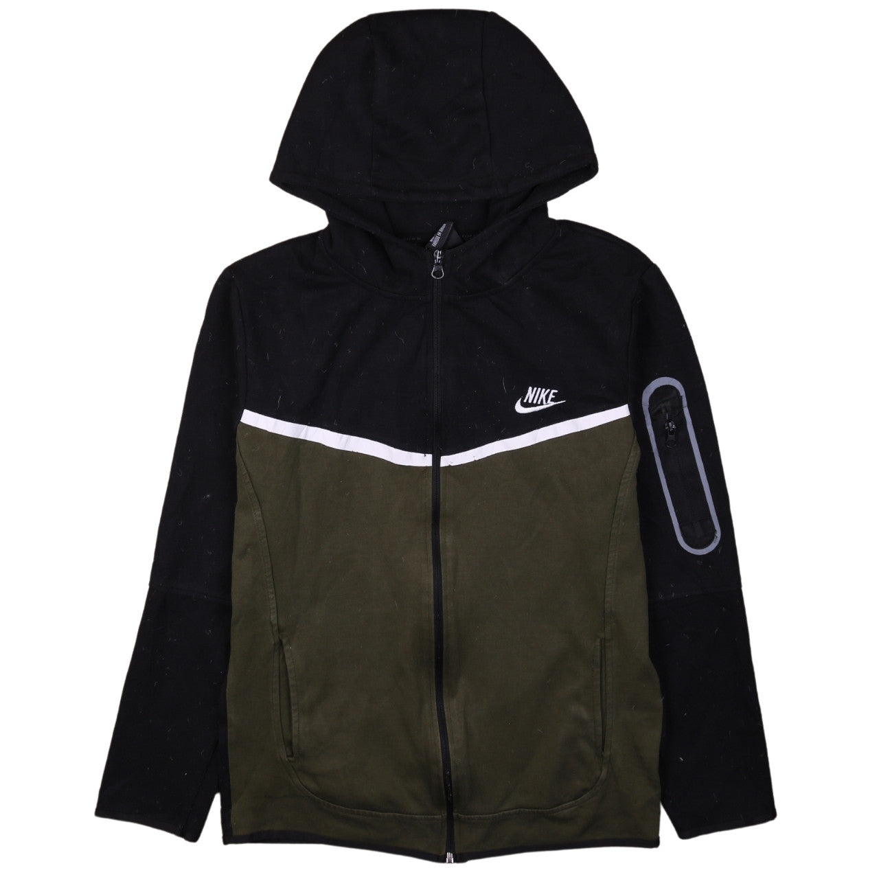 Mens UK Size S Nike Black Full Zip Hoodie