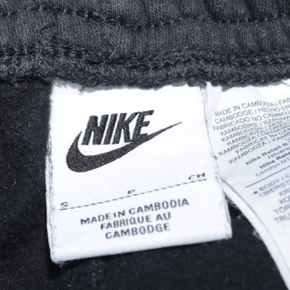 Mens UK Size S Nike Regular Fit Jogger Black Trousers