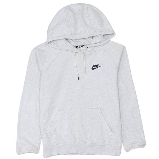 Womens UK Size S Nike Grey Pullover Hoodie