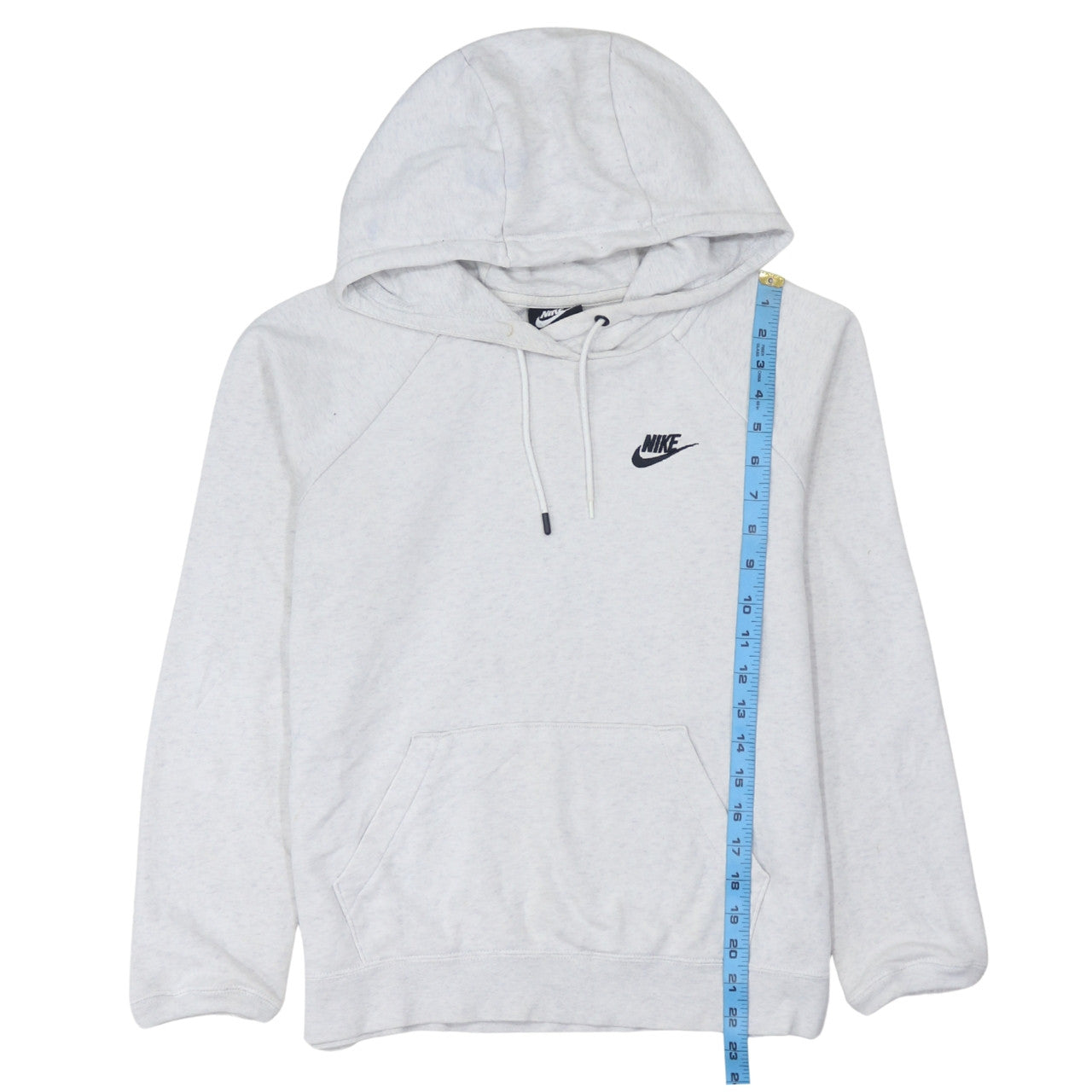 Womens UK Size S Nike Grey Pullover Hoodie