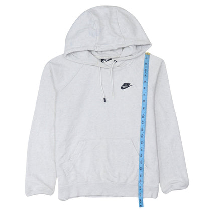 Womens UK Size S Nike Grey Pullover Hoodie
