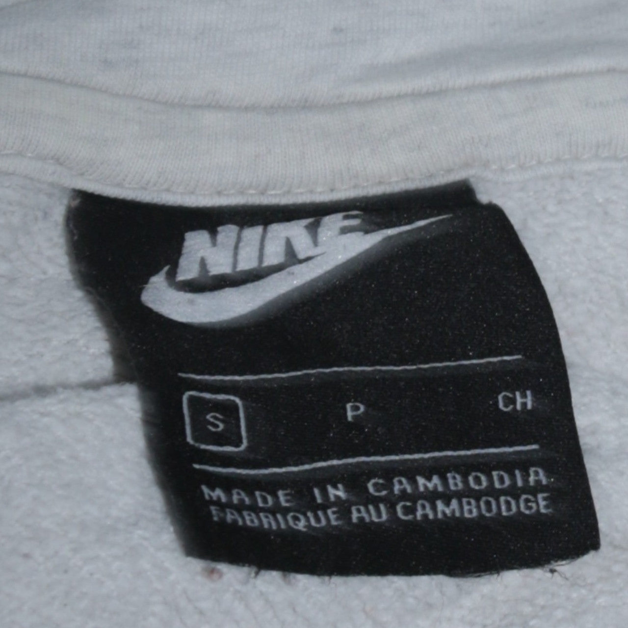 Womens UK Size S Nike Grey Pullover Hoodie