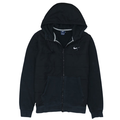 Mens UK Size M Nike Black Full Zip Hoodie