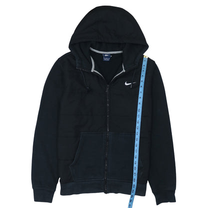 Mens UK Size M Nike Black Full Zip Hoodie