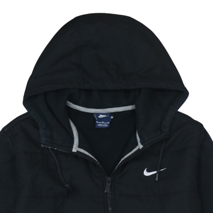 Mens UK Size M Nike Black Full Zip Hoodie