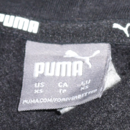 Mens UK Size XS PUMA Black Pullover Hoodie