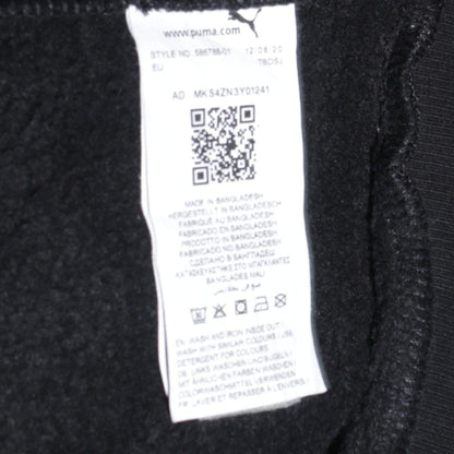 Mens UK Size XS PUMA Black Pullover Hoodie