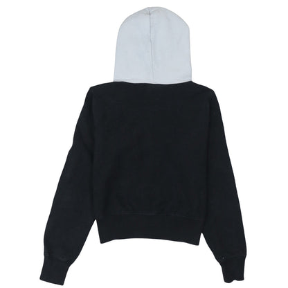 Womens UK Size L Champion Black Pullover Hoodie