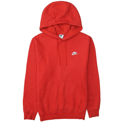 Mens UK Size S Nike Red Pullover Hoodie