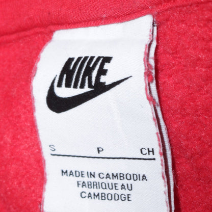 Mens UK Size S Nike Red Pullover Hoodie