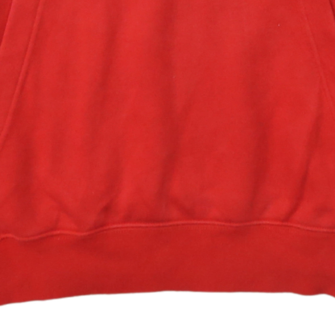 Mens UK Size S Nike Red Pullover Hoodie