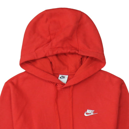 Mens UK Size S Nike Red Pullover Hoodie