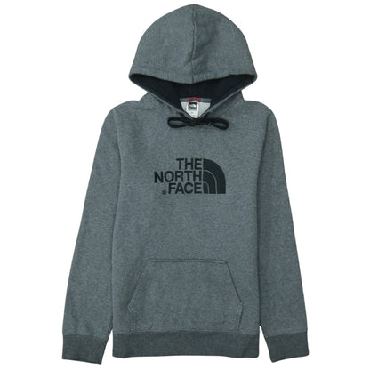 Womens UK Size S The North Face Grey Pullover Hoodie