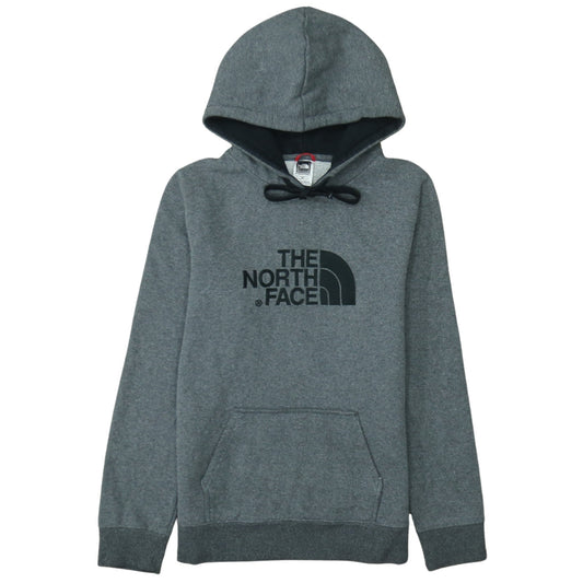 Womens UK Size S The North Face Grey Pullover Hoodie