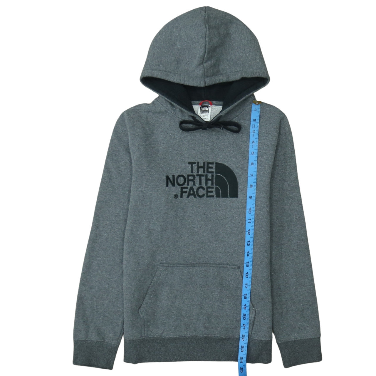 Womens UK Size S The North Face Grey Pullover Hoodie