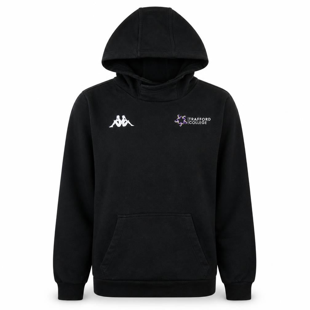 Mens UK Size S Kappa Black Pullover Hoodie