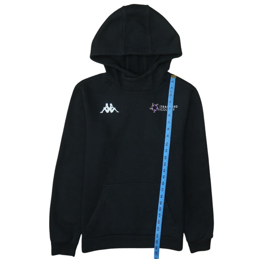 Mens UK Size S Kappa Black Pullover Hoodie