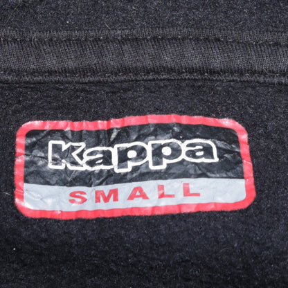 Mens UK Size S Kappa Black Pullover Hoodie