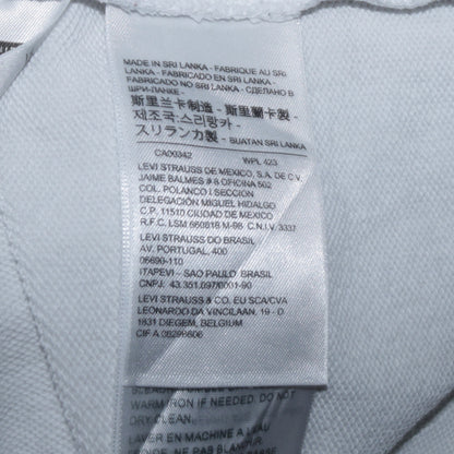 Womens UK Size M Levi's White Pullover Sweatshirt