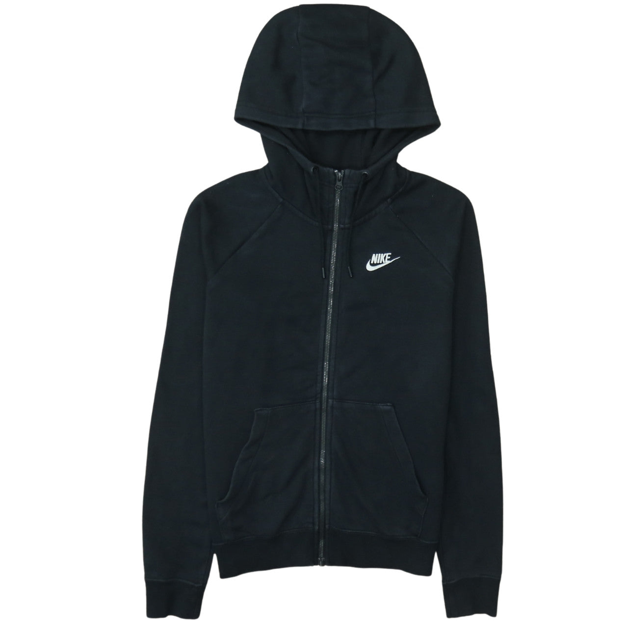 Mens UK Size XS Nike Black Full Zip Hoodie