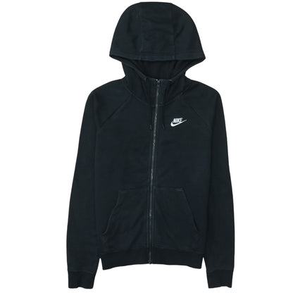 Mens UK Size XS Nike Black Full Zip Hoodie