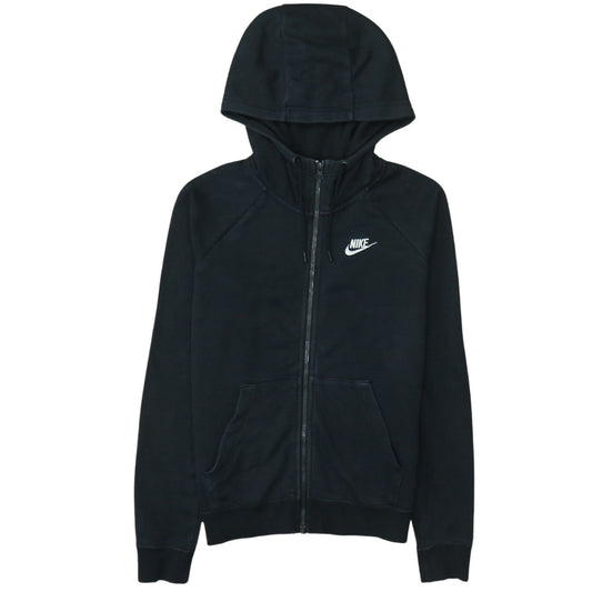 Mens UK Size XS Nike Black Full Zip Hoodie